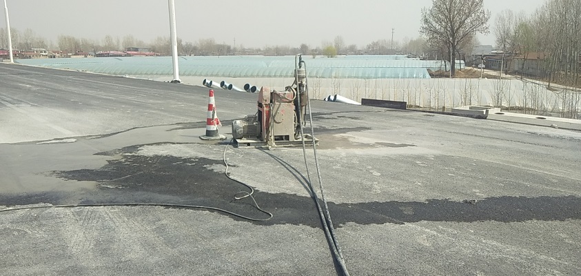 鼎湖道路回填土下沉注浆